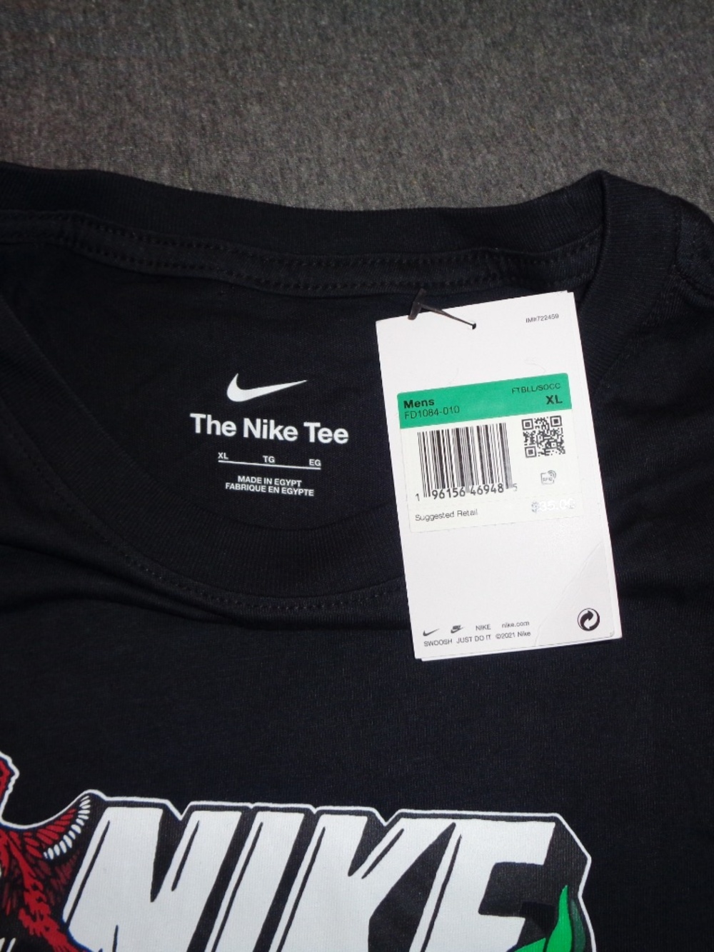 NWT | Nike x Liverpool FC Graphic Tee Black | XL - Picture 6 of 6